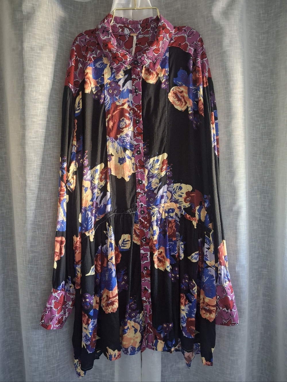 Free People - Brunch A Bunch Floral Tunic - Large - Picture 5 of 7